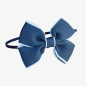 Preview: Haarreifen mittelblau