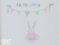 Preview: Hase in rosa