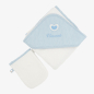 Preview: personalised hooded towel for babies