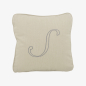Preview: cushion with custom letter