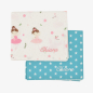 Preview: Stoffserviette personalisiert, im Doppelpack von felilu