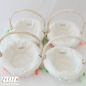 Preview: Streukörbchen für Blumenblüten für die Hochzeit