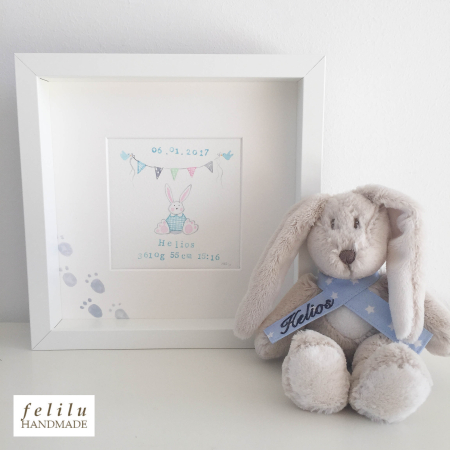 Geburtsbild Hase Bub