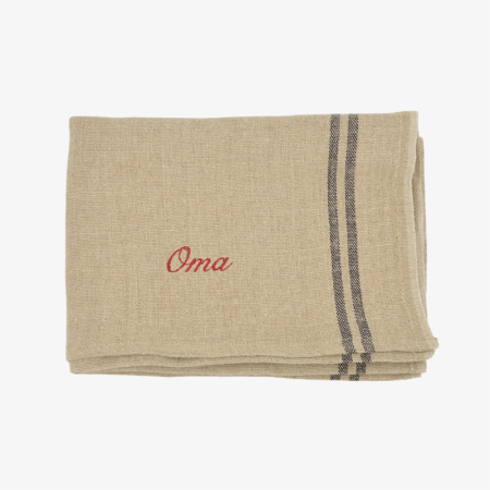 Personalised tea towel by felilu