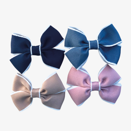 bow hair clips