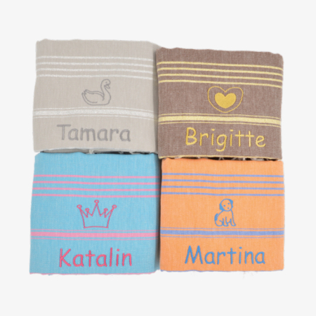 personalised hamam towels