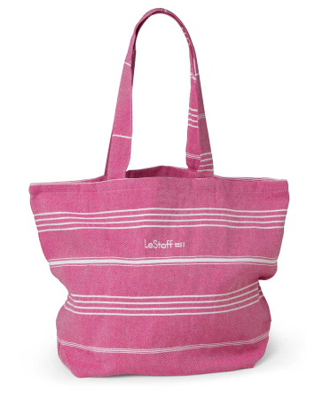 Hamam Bag in fuchsia von le stoff mit felilu Bestickung