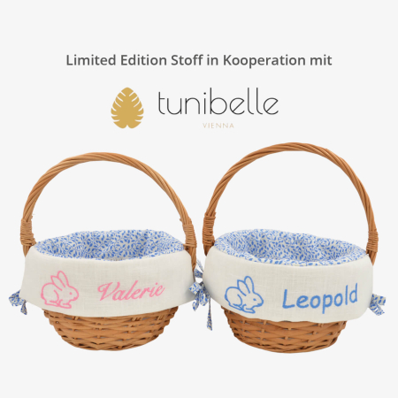 personalised Easter baskets by felilu in cooperation with tunibelle