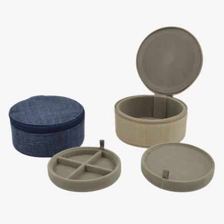 Schmuck Box Bon Dep Leinen