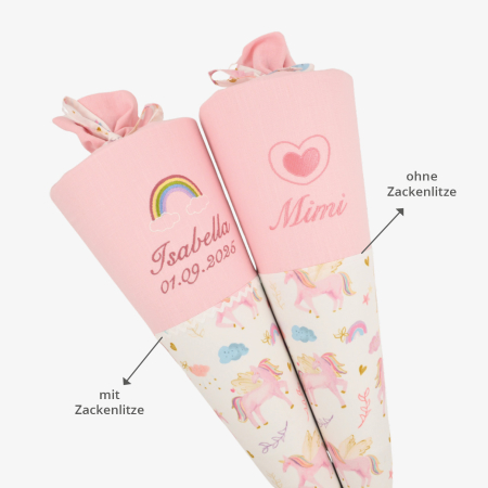 Schultüten mit Name und Motiv