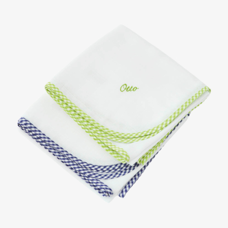 Muslin baby blankets with name