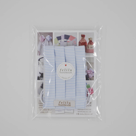 Zellophanverpackung Stoffmaske