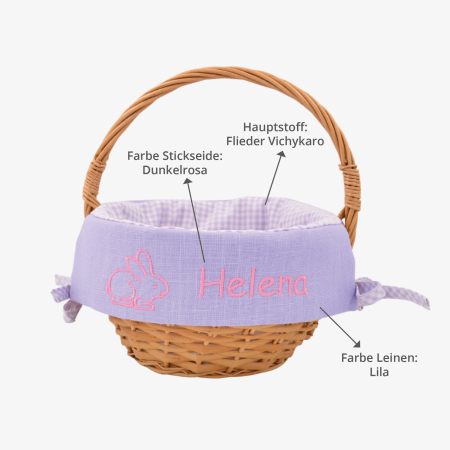 felilu Osterkörbchen lila