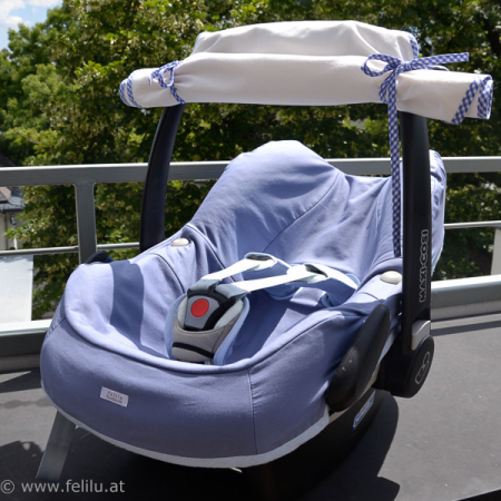 Sichtschutz für die Babyschalen von Maxi Cosi von felilu