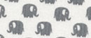 weiß/grau Elefant