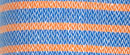 mittelblau/orange