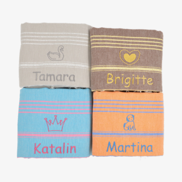 personalised hamam towels