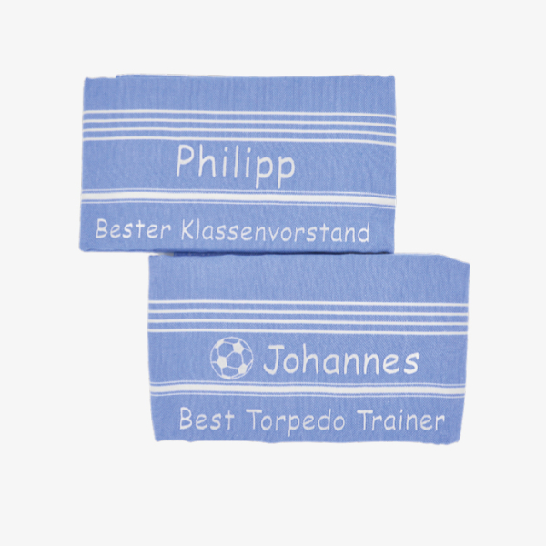 personalised hamam towels