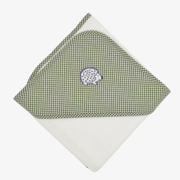 personalised hooded towel for babies