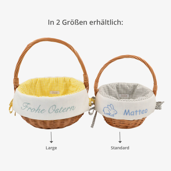 personalised Easter baskets by felilu