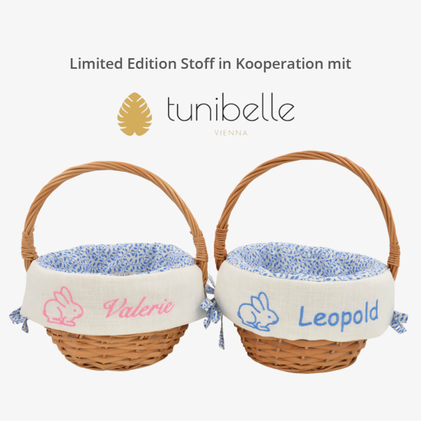 personalised Easter baskets by felilu in cooperation with tunibelle