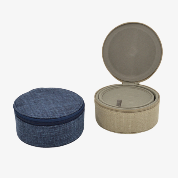 linen jewelry box