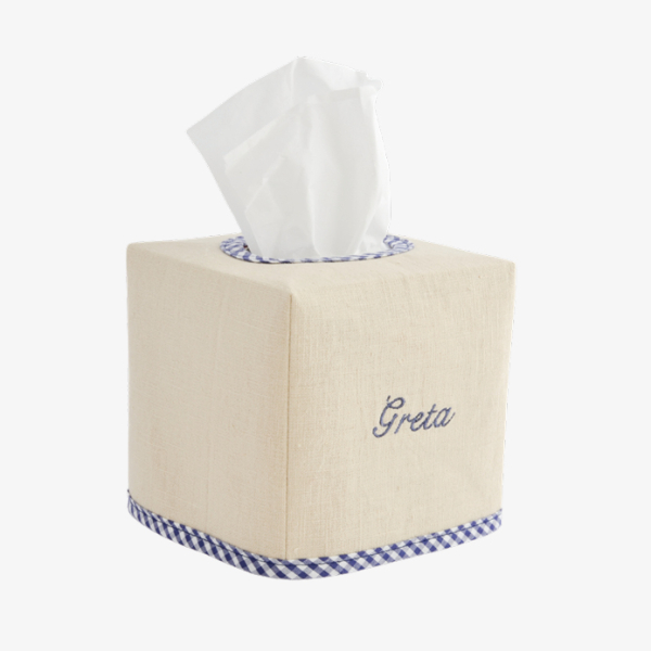 Taschentuchbox-Hülle mit Name von felilu