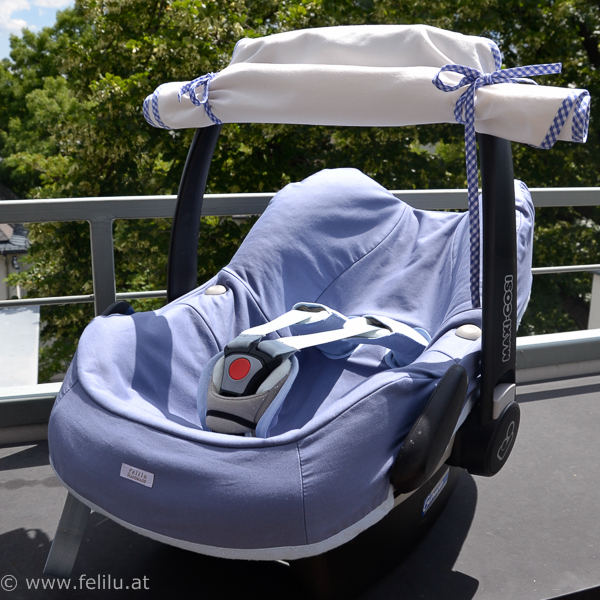 Sichtschutz für die Babyschalen von Maxi Cosi von felilu